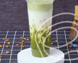 Foto langkah ke 3 dari resep Matcha Sticky Milk.