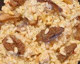 Une image de l'étape 4 de Risotto aux Champignons.