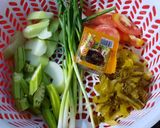 Hình bước làm 1 của món Canh chua chay