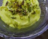 A picture of step 3 of Kesar Pista Shrikhand.
