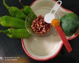 કાચી કેરી ની ચટણી (Kachi Keri Chutney Recipe In Gujarati) રેસીપી સ્ટેપ1ફોટો