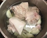 Hình bước làm 2 của món Tai heo khìa nước dừa