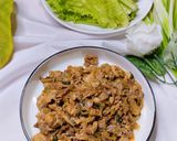 Foto langkah ke 7 dari resep Sapi Ayam Saus Lada Hitam.