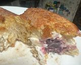 A picture of step 7 of Stuffed French Toast 😃.