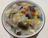 玉米皮蛋瘦肉粥（電鍋料理）的食譜步驟11照片