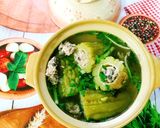Hình bước làm 6 của món Canh khổ qua dồn thịt
