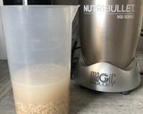 A picture of step 1 of Chocolate and Peanut Butter Smoothie.