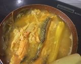 Foto langkah ke 2 dari resep Gulai salmon (start 7+) sesuaikan tekstur.