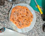 A picture of step 6 of Coconut twist burfi.