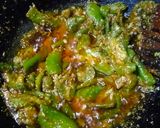 A picture of step 3 of Turai ki sabzi.