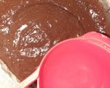 A picture of step 1 of Chocolate truffle cake😊.