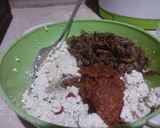 Foto langkah ke 2 dari resep Pepes Tahu Udang.