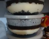 Foto langkah ke 3 dari resep Oreo chesse desert cup.