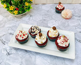 A picture of step 4 of Red velvet cake(RVC).