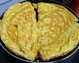 Foto langkah ke 5 dari resep Omelette Sayur Cheesy Mayo.