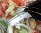 Foto langkah ke 3 dari resep Cah Udang Putren Tofu.