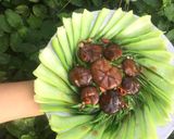 Hình bước làm 4 của món Cải thìa sốt dầu hào nấm đông cô(chay)