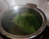 Rakott kelkáposzta édesburgonyával, darált hússal recept fázis 1 fotója