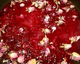 A picture of step 1 of Rose Sherbet Syrup.