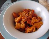 Foto langkah ke 7 dari resep Ayam Tepung Saus Pedas Manis.