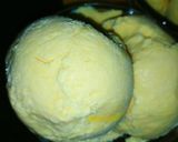 A picture of step 6 of 3 ingredients mango ice cream.