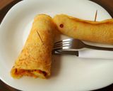 A picture of step 9 of Pancake wrap.