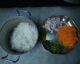 கேரட் தவா புலாவ் ரெசிபி ஸ்டேப் 1 புகைப்படம்