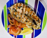 Foto del paso 6 de la receta: Salmón emperejilado a la plancha