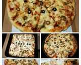A picture of step 5 of Chicken Fajita Pizza💛🍕.