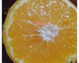 A picture of step 2 of FRESH ORANGE JUICE...!!.