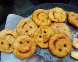 A picture of step 5 of Paneer Aloo Smiley Sizzler.