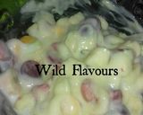 A picture of step 2 of Custard fruit salad.