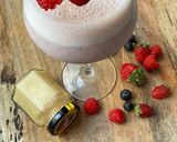 Une image de l'étape 5 de 🍹Smoothie 🍸avoine fruits 🍒rouges🫐🍓 miel 🍯 de lavande 🪻.