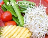 Hình bước làm 1 của món Canh chua cá lóc đồng nấu bông điên điển