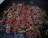 Une image de l'étape 11 de Bœuf épicé au gingembre, ail et tomates.