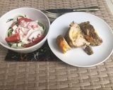 Foto del paso 8 de la receta: Pechugas rellenas con quesos - #keto
