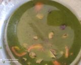 A picture of step 3 of Soyabean Palak Pulao.