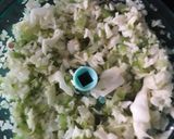 A picture of step 2 of Semolina veg bust sandwich.