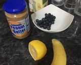 Pas rețetă Smoothie cu afine și banane 1 fotografie