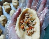 Foto langkah ke 9 dari resep Kroket kentang isi ragout ayam.
