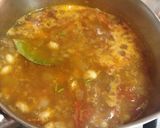 A picture of step 4 of Beans with Fresh Tomato and Herbs.