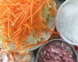 A picture of step 1 of Fried Spring Rolls.