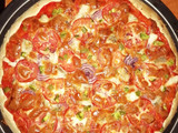 Beef pizza