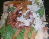 A picture of step 3 of Malaiboti sandwich.