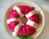 Foto langkah ke 6 dari resep Puding Buah Naga.