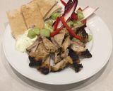 A picture of step 7 of Chicken Gyros.