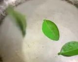 A picture of step 5 of Malaysian curry (Lemak) made with coconut milk.