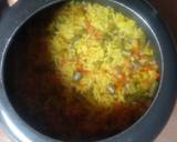 Healthy red lentils khichdi