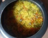 A picture of step 3 of Healthy red lentils khichdi.
