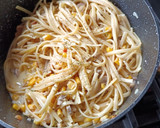 Foto del paso 6 de la receta: Spaghettis en salsa blanca